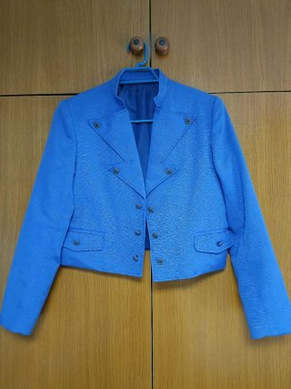Traje de Torrentí azul