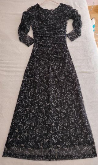 Precioso vestido largo estampado