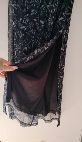 Precioso vestido largo estampado