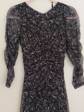 Precioso vestido largo estampado
