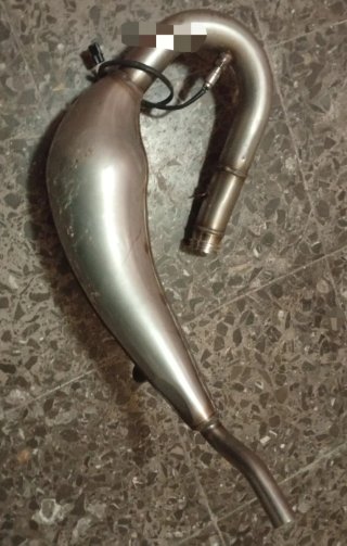 Tubo de escape moto 125/250cc