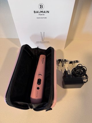 Plancha de pelo inalámbrica Balmain Paris