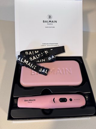 Plancha de pelo inalámbrica Balmain Paris