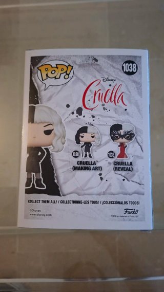 Funko Pop Cruella (Making Art) 1038 Disney