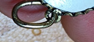 Ciondolo vintage personalizzato O Argento 800