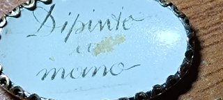 Ciondolo vintage personalizzato O Argento 800