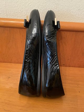 MAX MARA - Ballerine in pelle lucida nera 38