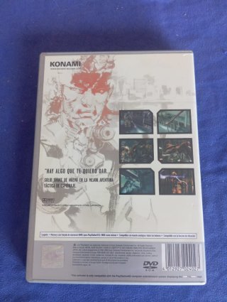 Metal Gear Solid 2 PS2 Platinum