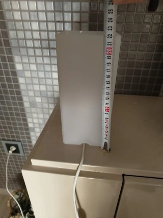 2* Lámpara IKEA Blanca Minimalista