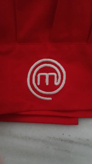 Gorros de Cocina Masterchef Rojos (2 Unidades)