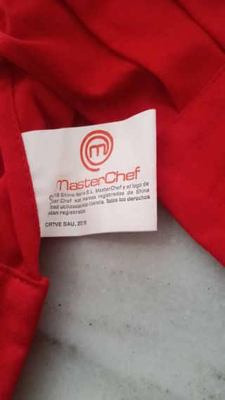 Gorros de Cocina Masterchef Rojos (2 Unidades)