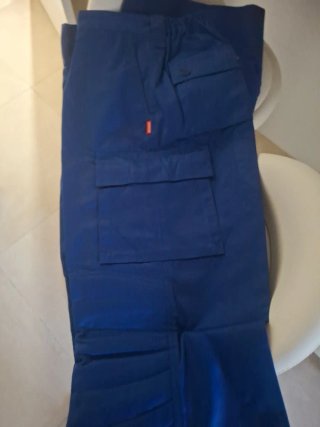 Pantalones de trabajo hombre azul