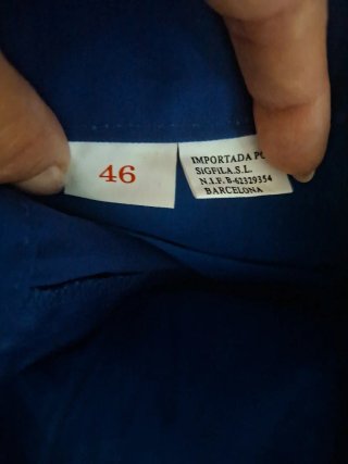 Pantalones de trabajo hombre azul