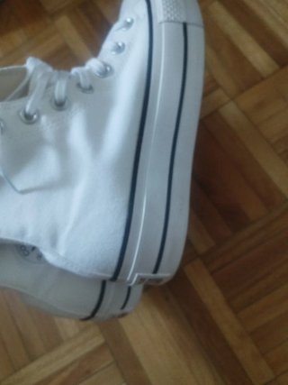 Converse blancas talla 36.5