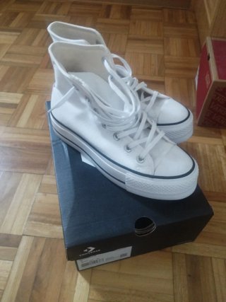 Converse blancas talla 36.5