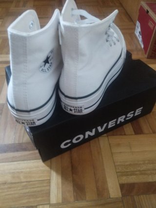 Converse blancas talla 36.5