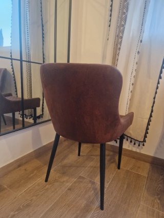 Juego de 4 sillas de comedor elegantes