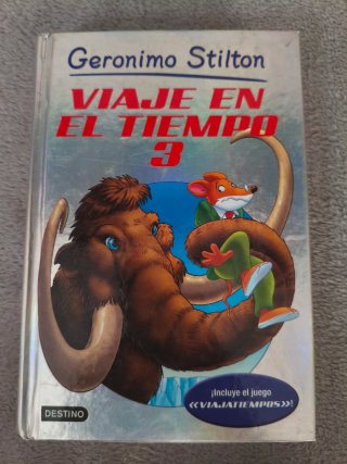 Lote de libros Geronimo Stilton Viaje en el Tiempo