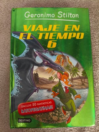 Lote de libros Geronimo Stilton Viaje en el Tiempo