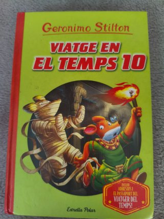 Lote de libros Geronimo Stilton Viaje en el Tiempo