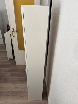 Mueble de baño alto blanco brillo