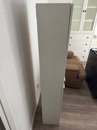 Mueble de baño alto blanco brillo