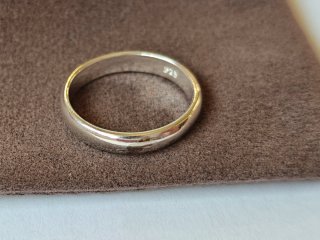 Anillo Plata Ley Unisex