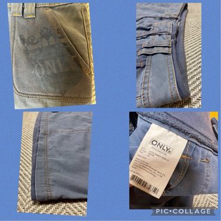 Zara camiseta nueva + Only falda cargo * M