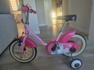 Bici infantil rosa