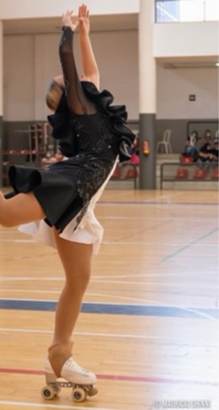 Malla de patinaje artística