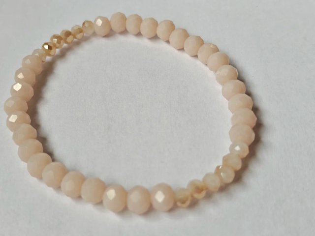 Conjunto 5 pulseras nude