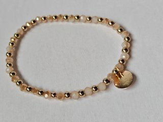 Conjunto 5 pulseras nude