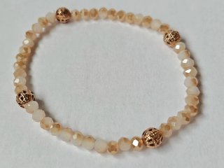 Conjunto 5 pulseras nude
