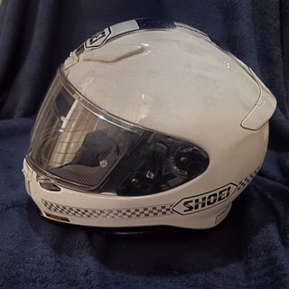 Casco Shoei NXR Blanco Negro
