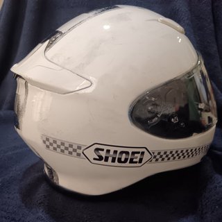 Casco Shoei NXR Blanco Negro