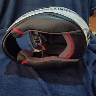 Casco Shoei NXR Blanco Negro
