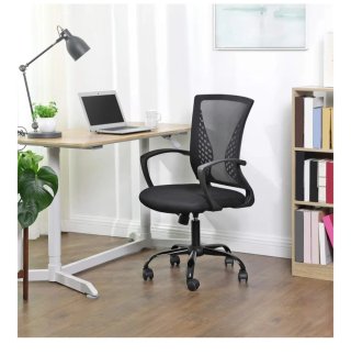 Silla de Oficina Ergonómica Negra