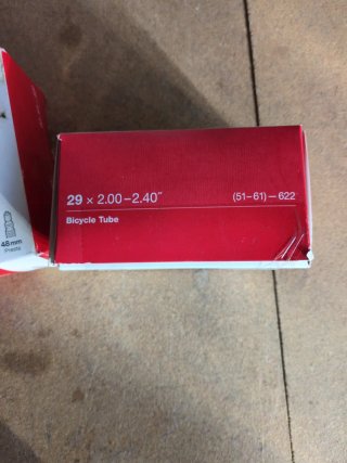 Cámara Bontrager 29 x 2.00-2.40 Presta