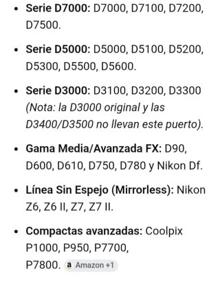 Intervalómetro Nikon Timer Remote Controller