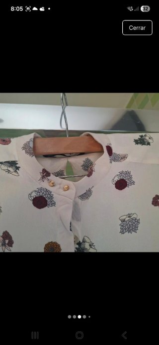Blusa Zara Estampada Mujer