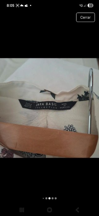 Blusa Zara Estampada Mujer