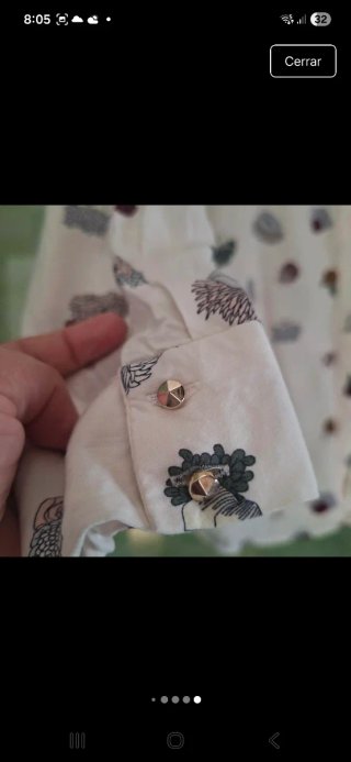 Blusa Zara Estampada Mujer