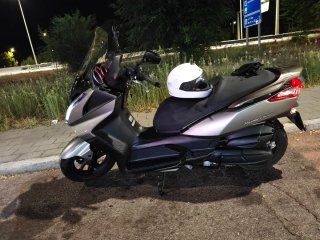 Scooter Kymco Superdink 125i Plata
