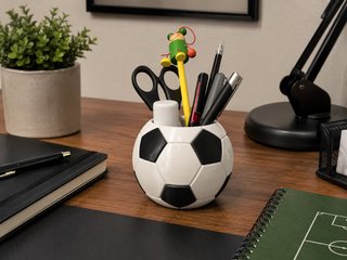 Portapenne Pallone da Calcio 3D – Design Moderno