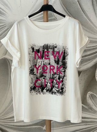 Camiseta New York City Talla Única