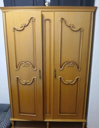 Dormitorio vintage madera 105