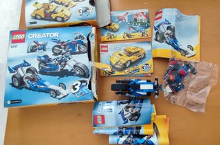 Lego - Bidone misto + Lego Creator