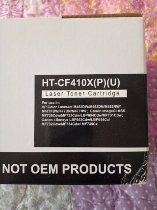 Tóner HP CF410X Negro Compatible