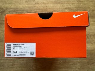 Zapatillas Nike Talla 44.5 Naranja y Blanco