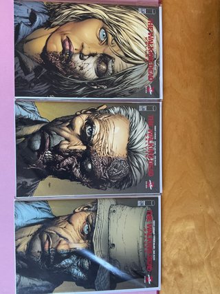 The Walking Dead Deluxe 2nd print 1 to 12